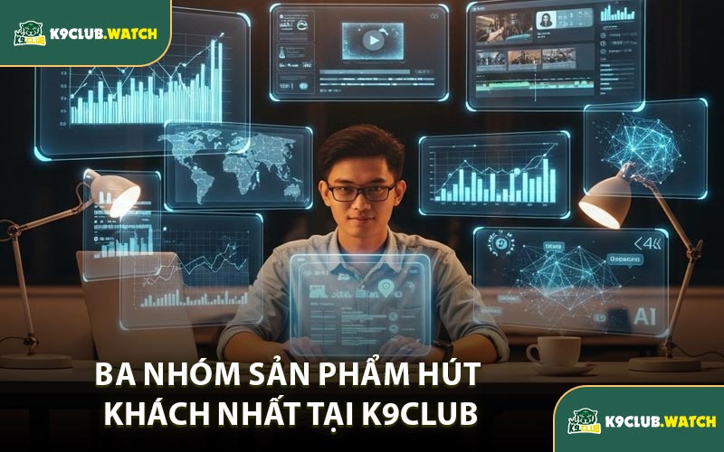 Ba Nhóm Sản Phẩm Hút Khách Nhất Tại K9club