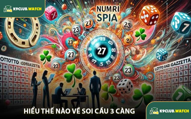 Hiểu Thế Nào Về Soi Cầu 3 Càng